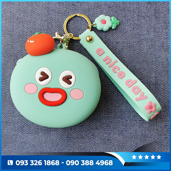Móc khóa silicone